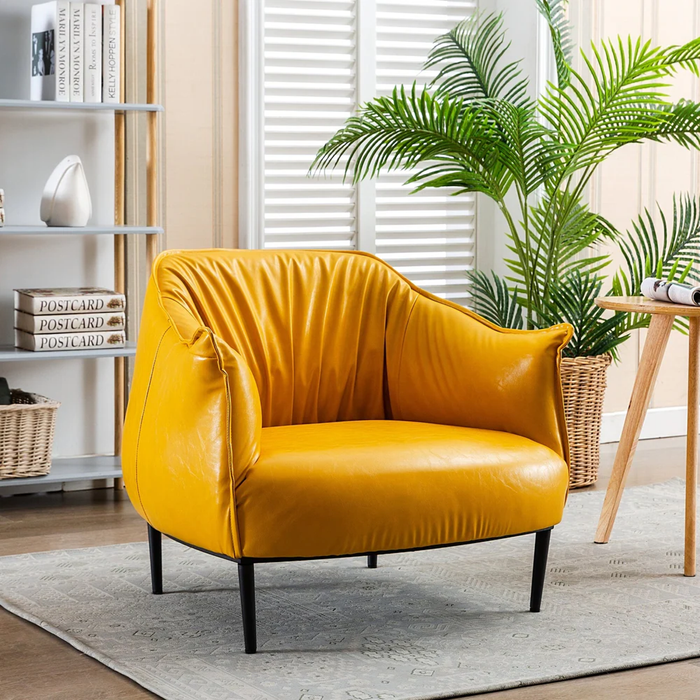 Yellow Almeda Accnet Chair