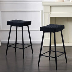 Black Color Gemm Bar Stool - All India Decor