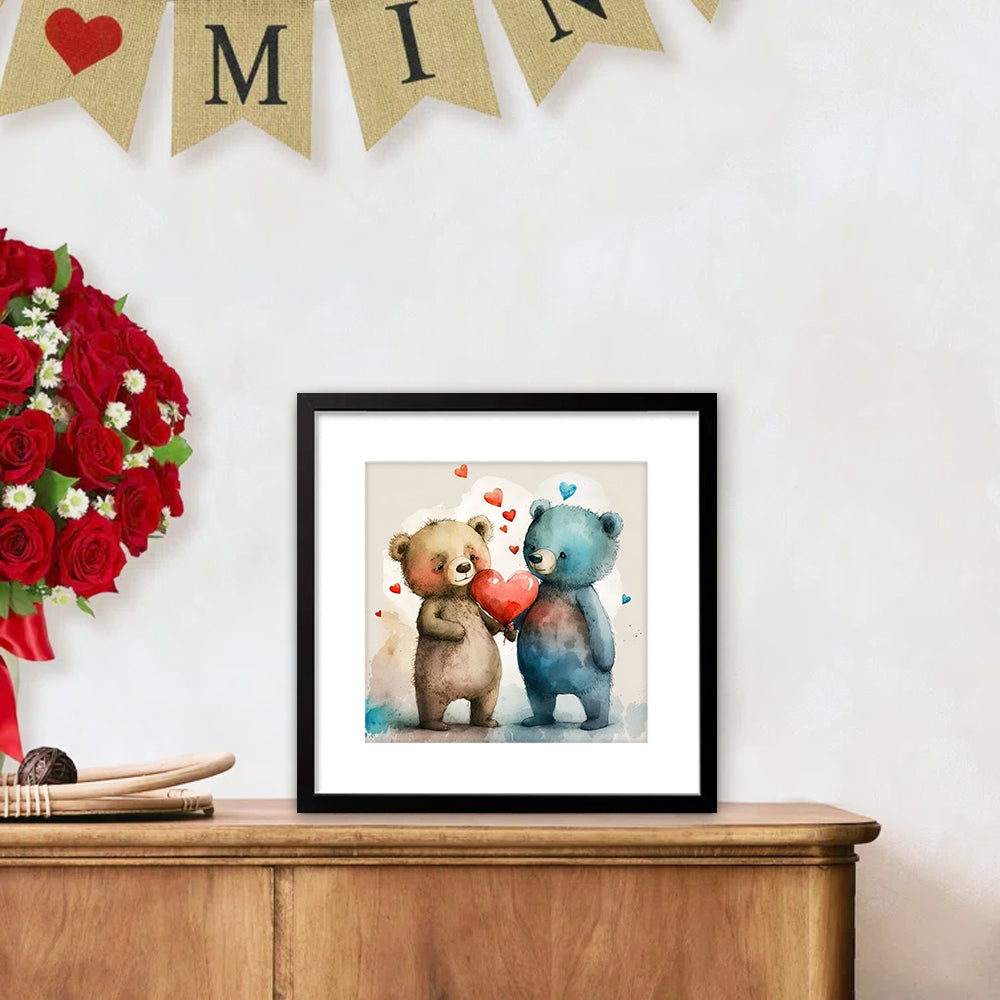 Romantic Revelations: Photo Frame Paintings of Love