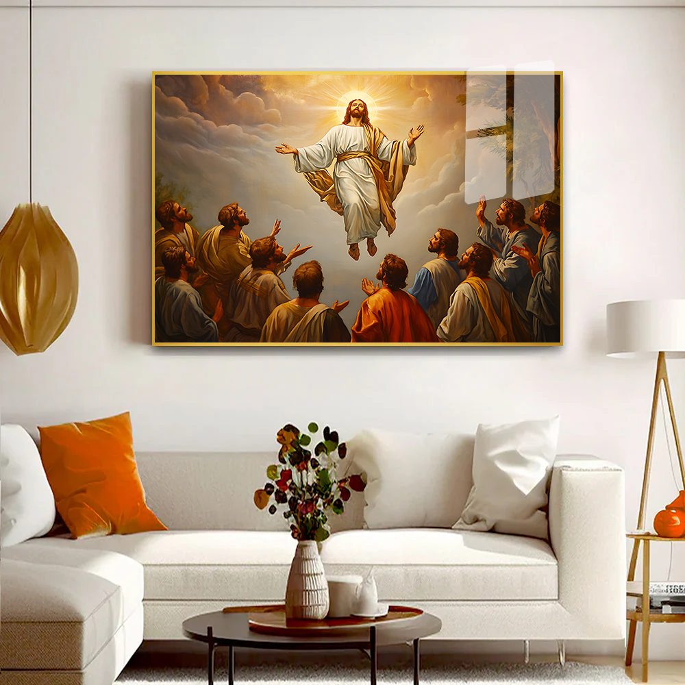 Miracle of Love Jesus Acrylic Wall Paintings & Art