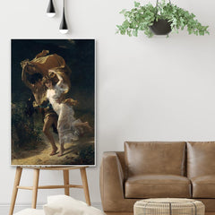 The Storm by Pierre Auguste Cot Framed Wall Art - All India Decor