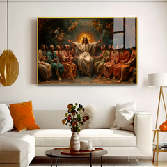 Heavenly Touch Jesus Acrylic Wall Paintings & Art