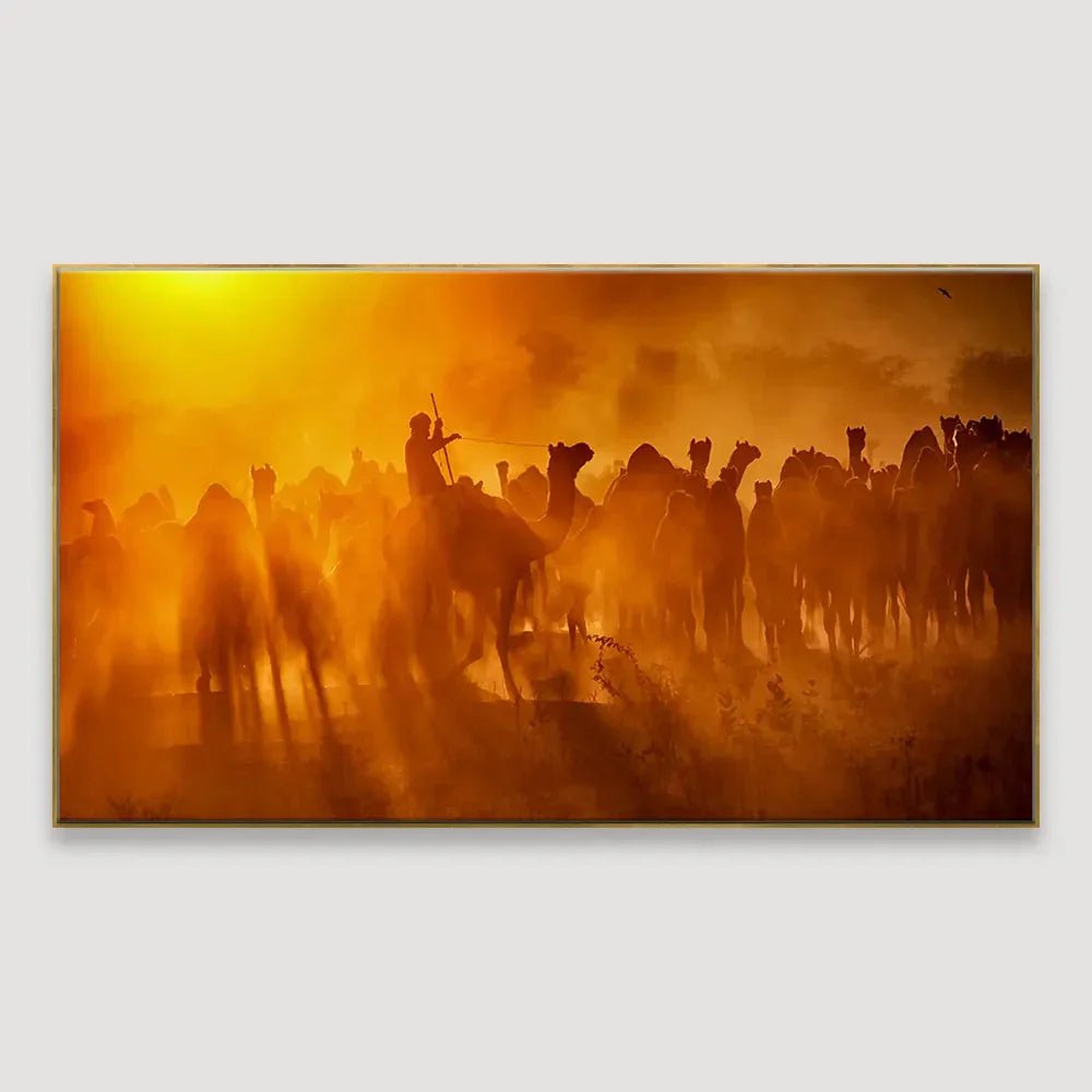 Incredible Rajsthan Framed Wall Art - All India Decor