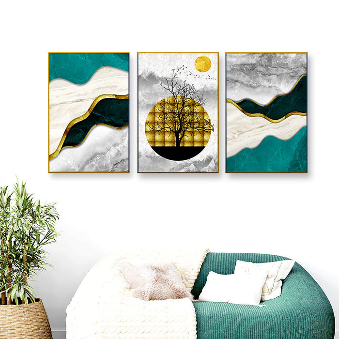 Abstract Visions Frames Set Of 3