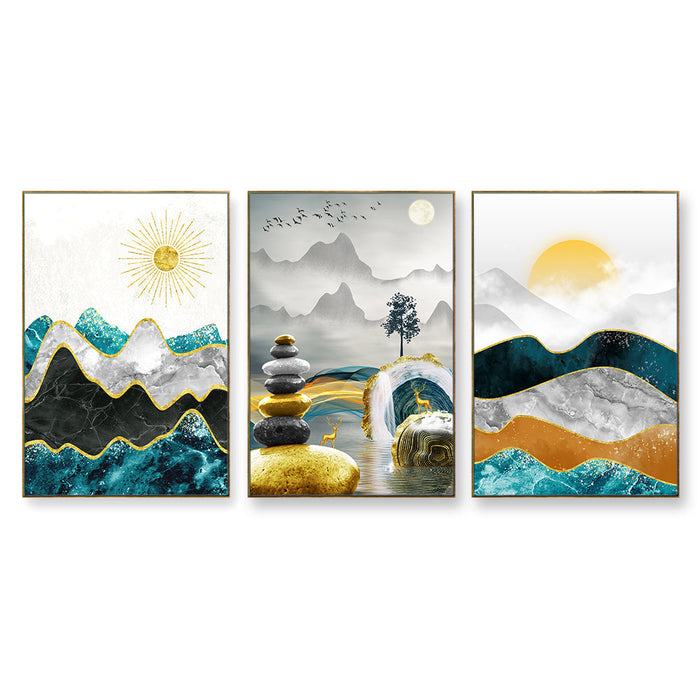 In The Mountains Frames Set Of 3