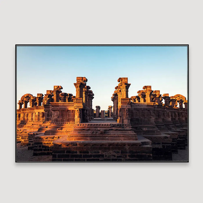 Kutch Gujarat Landscape Framed Wall Art