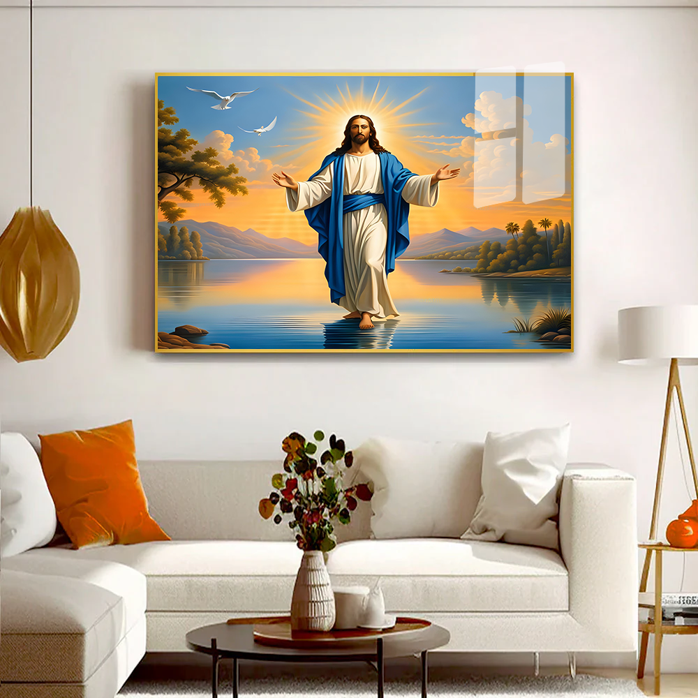 Eternal Love Jesus Acrylic Wall Paintings & Art