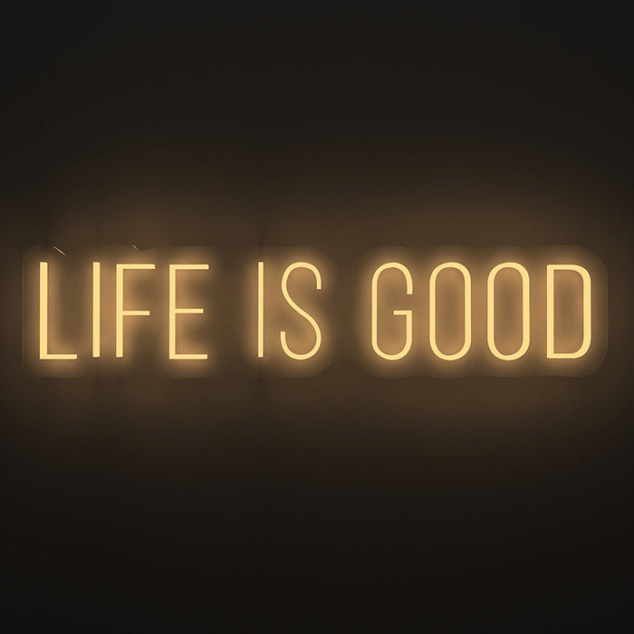 Life is Good LED Neon Light (Available in Multiple Colors)