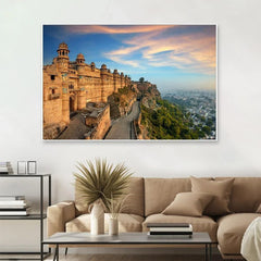 Magnificent Mughal Architecture Framed Wall Art - All India Decor