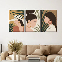 Back To Retro Frames Set Of 3 - All India Decor
