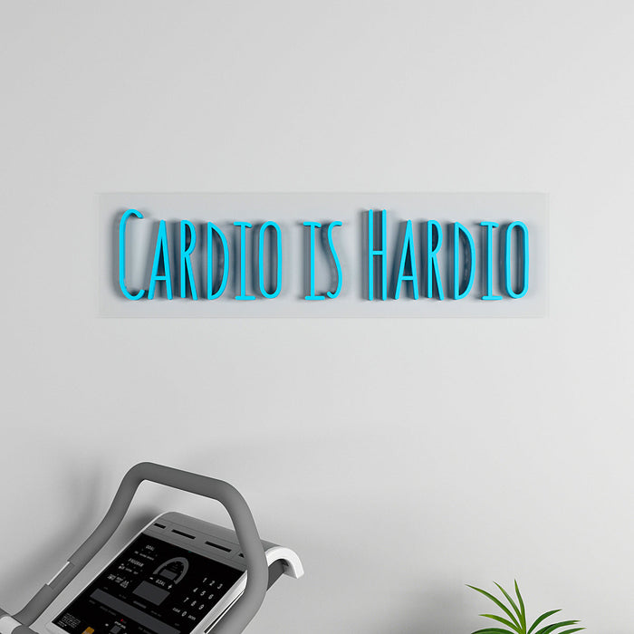 Cardio Is Hardio LED Neon Light (Available in Multiple Colors)