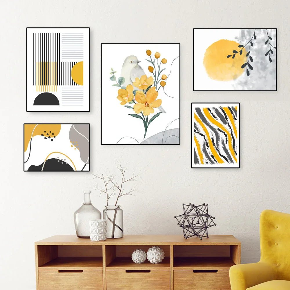Imagination Of Nature Frame Set Of 5 - All India Decor