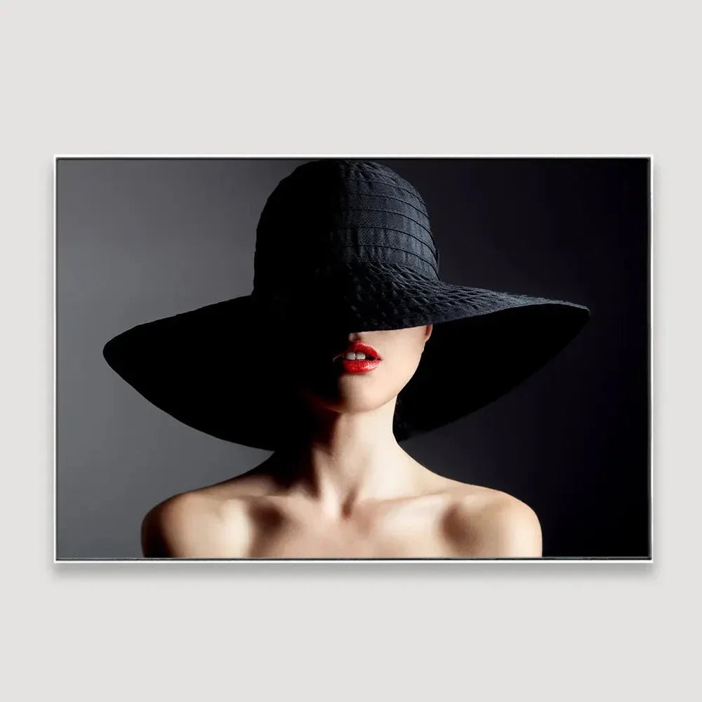 Retro Fashion Photography Framed Wall Art - All India Decor
