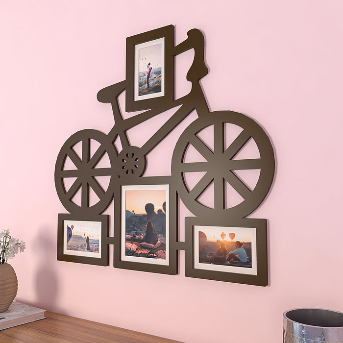 Playful Bicycle Hanging Photo Frame -Available in 4 colors