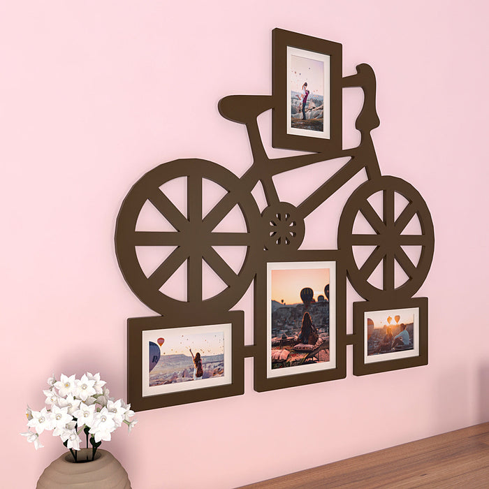 Playful Bicycle Hanging Photo Frame -Available in 4 colors