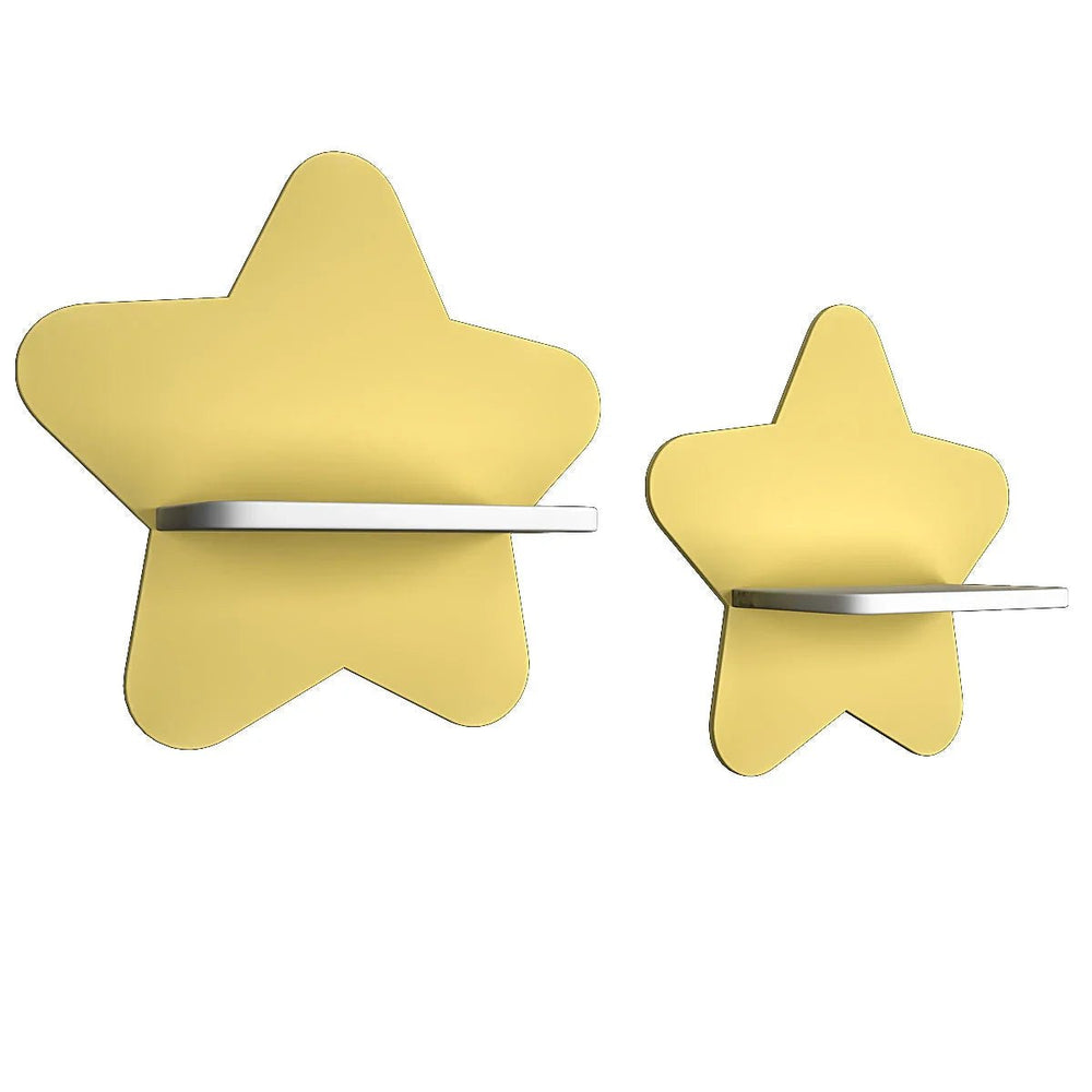 Star Wooden Wall Shelf for Kids - All India Decor