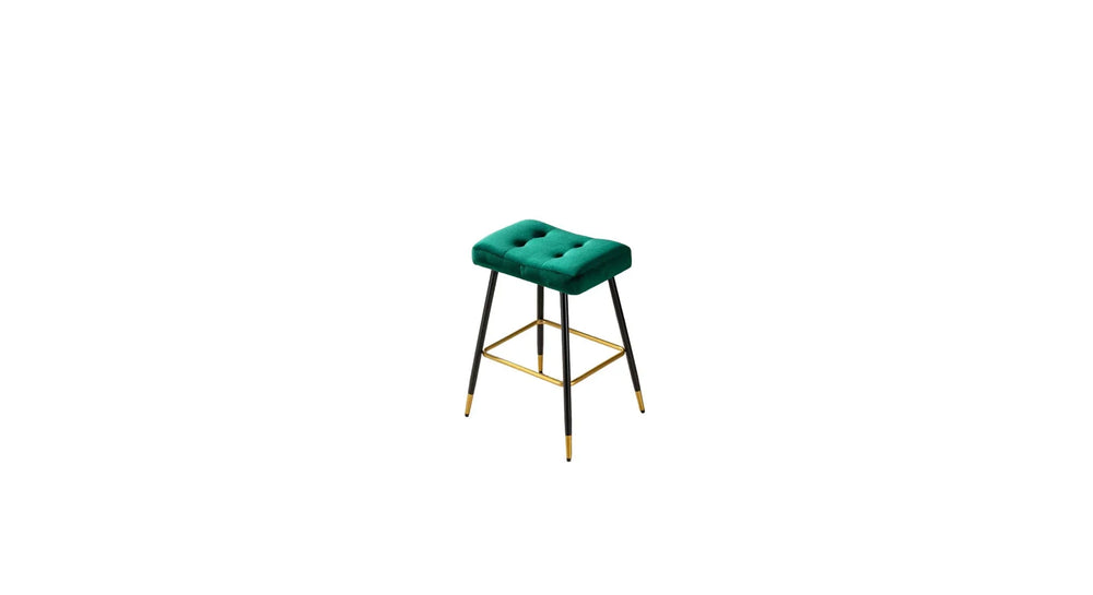 Green Color Julio Counter Stool - All India Decor