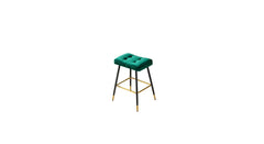 Green Color Julio Counter Stool - All India Decor