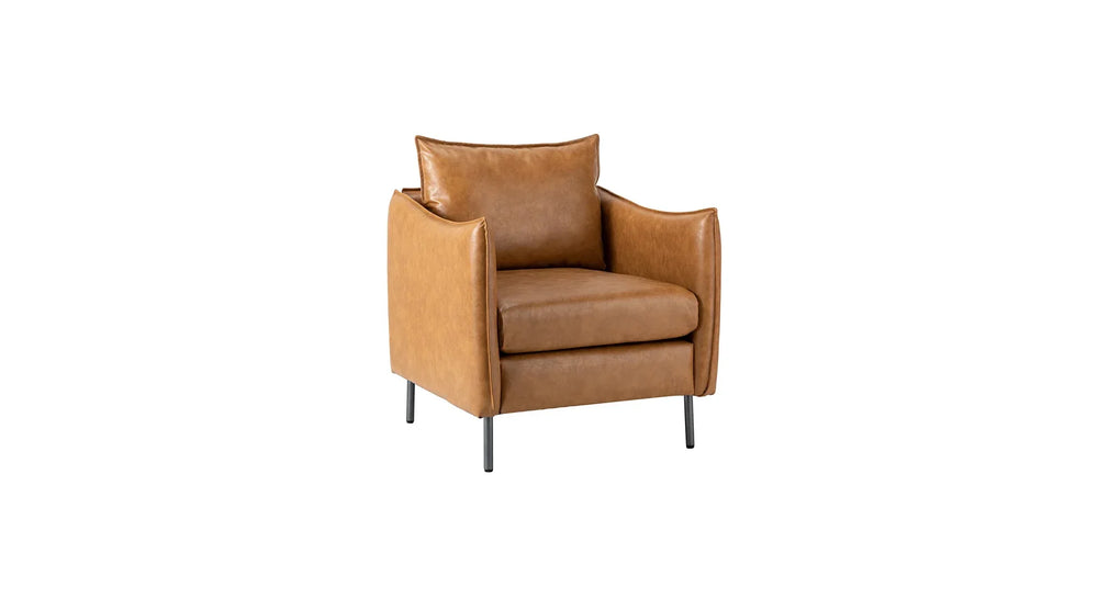 Tan Lucas Accent Chair - All India Decor