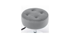 Grey Color Deria Vanity Stool - All India Decor