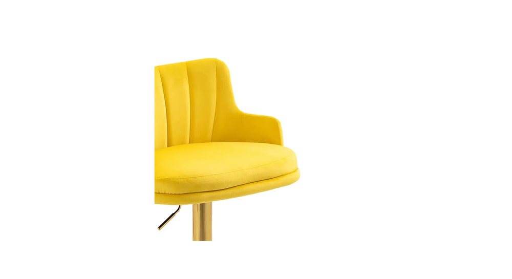 Musturd Color Oliver Bar Stool - All India Decor