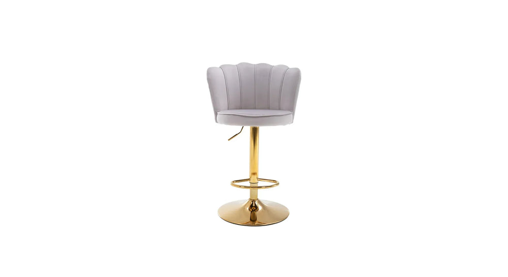 Grey Color Avidan Bar Stool - All India Decor