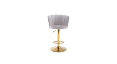 Grey Color Avidan Bar Stool - All India Decor