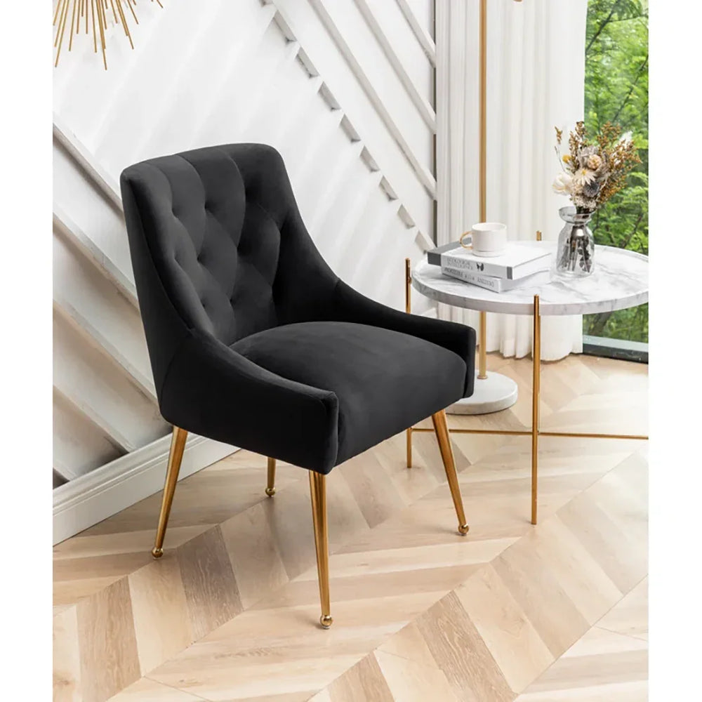 Black Asul Accent Chair - All India Decor