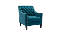 Teal Asaria Accent Chair - All India Decor