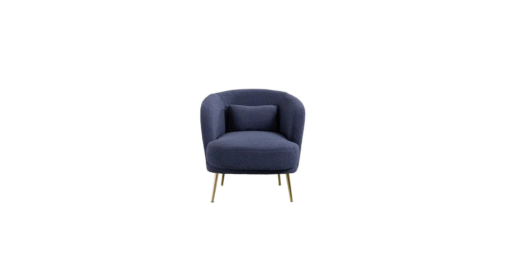 Blue Citium Accent Chair - All India Decor