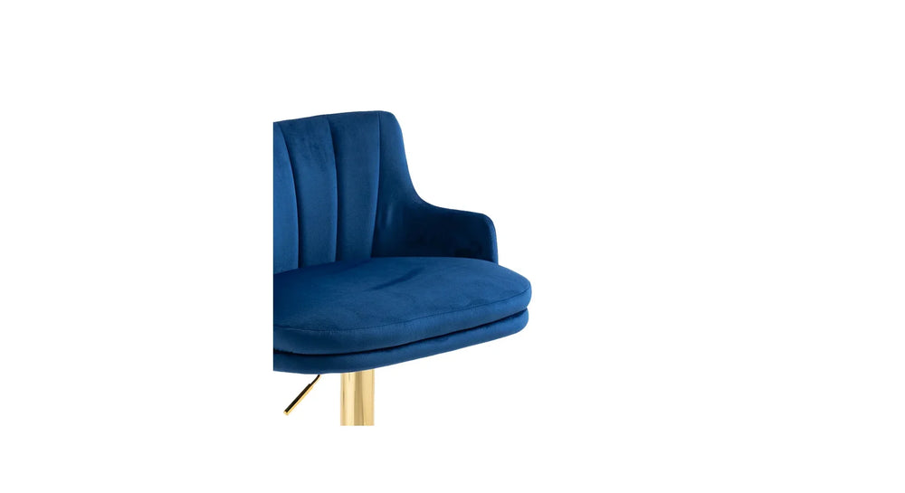 Blue Color Oliver Bar Stool - All India Decor