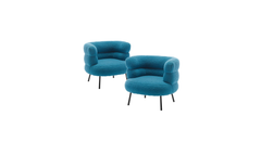 Sky Blue Clive Accent Chair