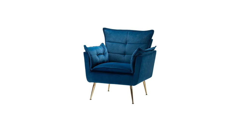 Blue Fyn Accent Chair - All India Decor