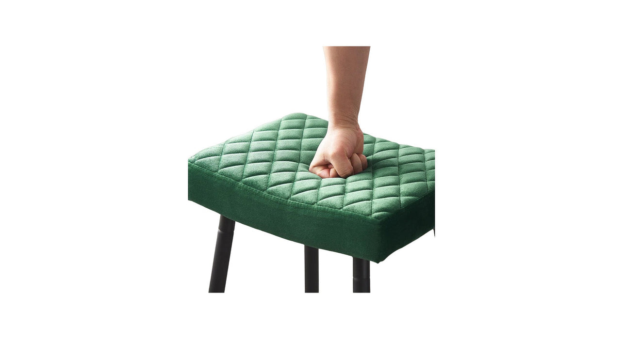 Green Color Gemm Bar Stool