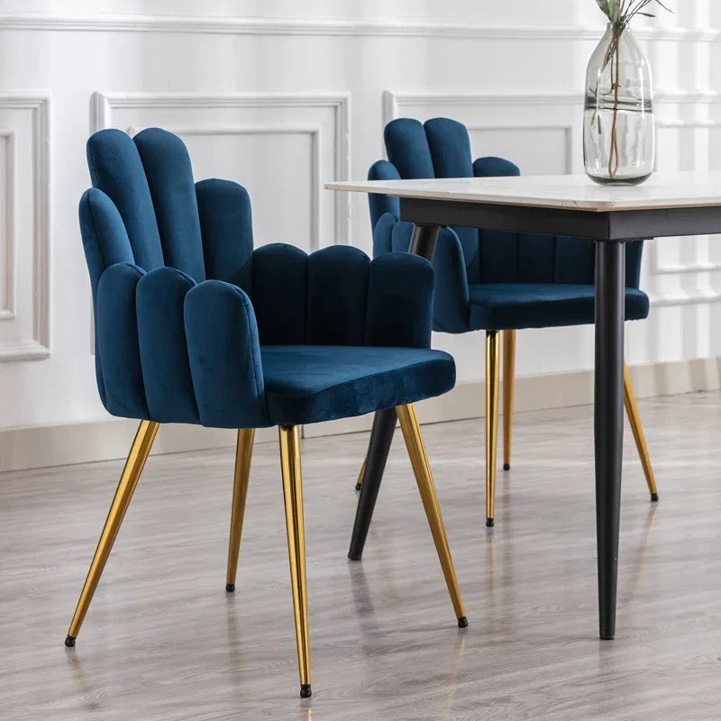 Blue Trent Accent Chair - All India Decor