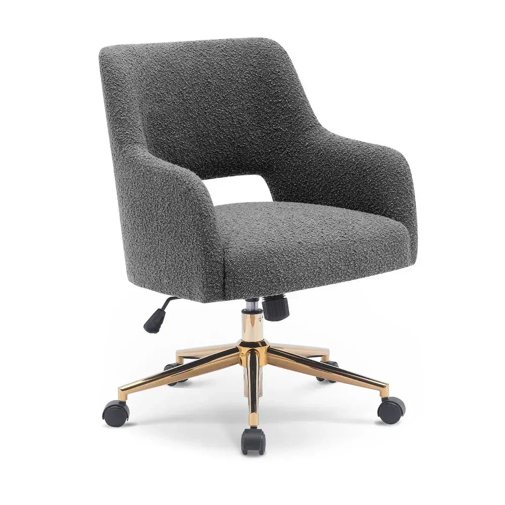 Grey Lotsee Task Chair - All India Decor