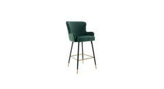 Green Color Nolen Bar Stool - All India Decor