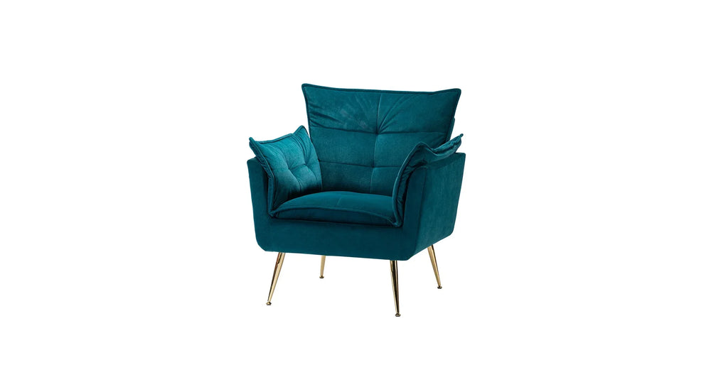 Teal Fyn Accent Chair - All India Decor