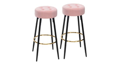 Pink Color Ceazar Counter Stool - All India Decor
