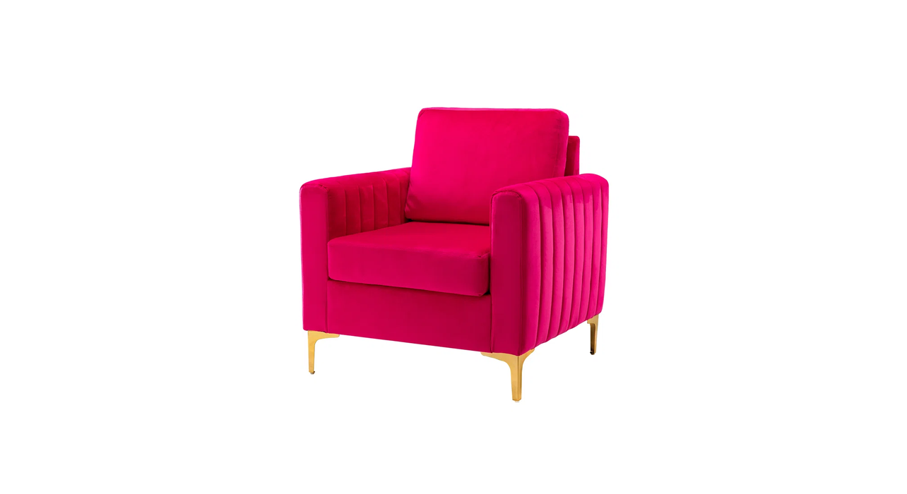 Pink Rafeal Lounge Chair