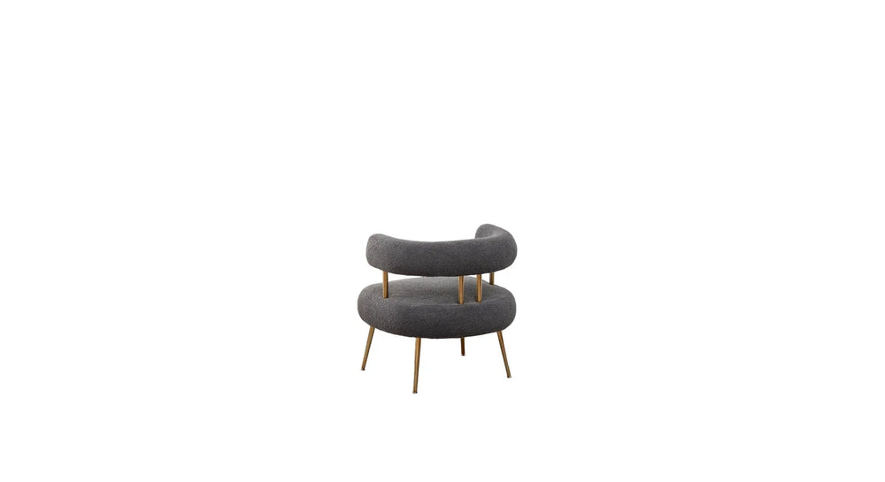 Grey Bonnita Accent Chair - All India Decor