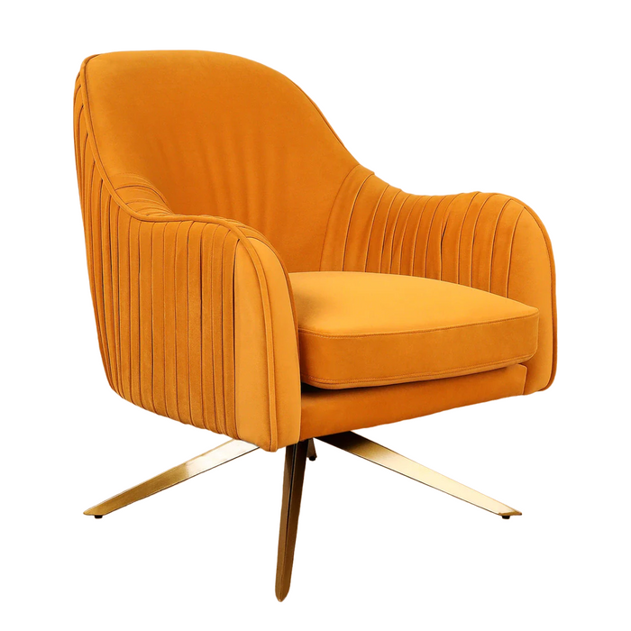 Musturd Gladden Revolving Accent Chair