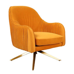 Musturd Gladden Revolving Accent Chair - All India Decor