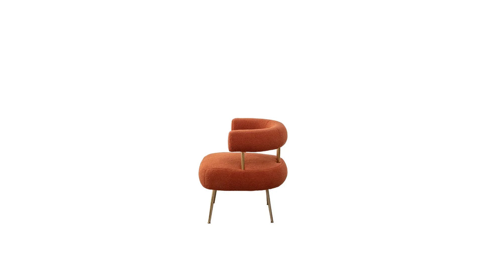 Orange Bonnita Accent Chair - All India Decor