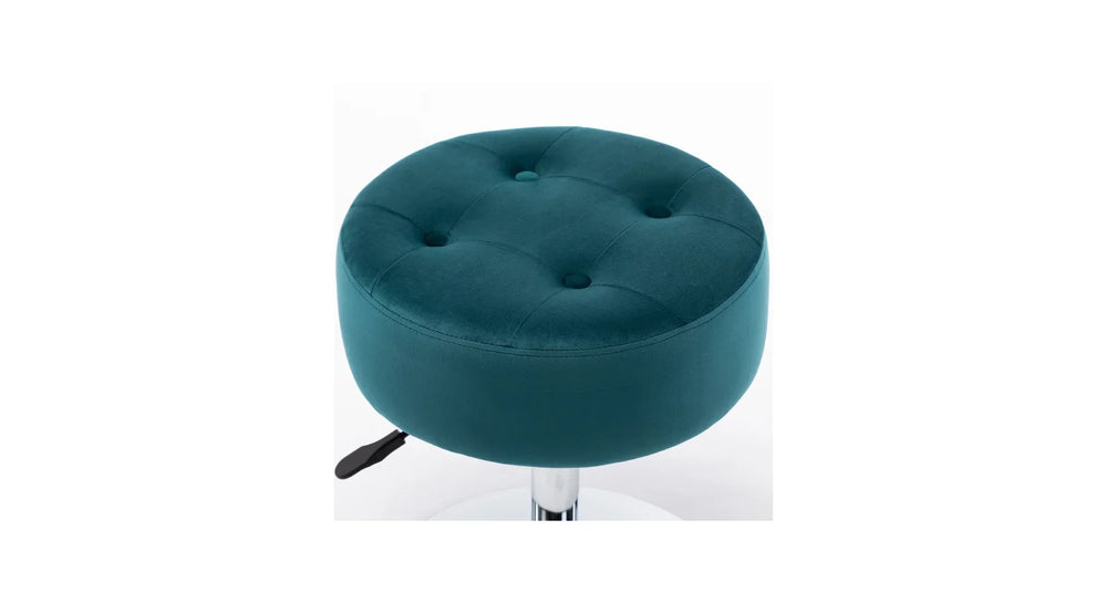 Green Color Deria Vanity Stool - All India Decor