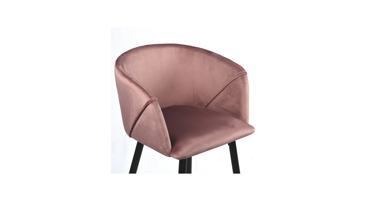 Pink Color Clea Counter Stool