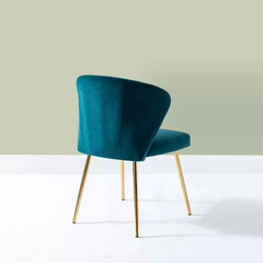 Teal Chimene Accent Chair