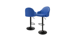 Blue Color Fressia Swiel Bar Stool - All India Decor