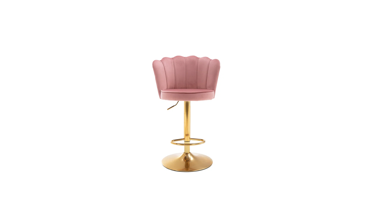 Pink Color Avidan Bar Stool