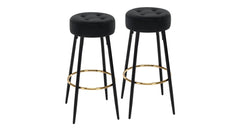 Black Color Ceazar Counter Stool - All India Decor